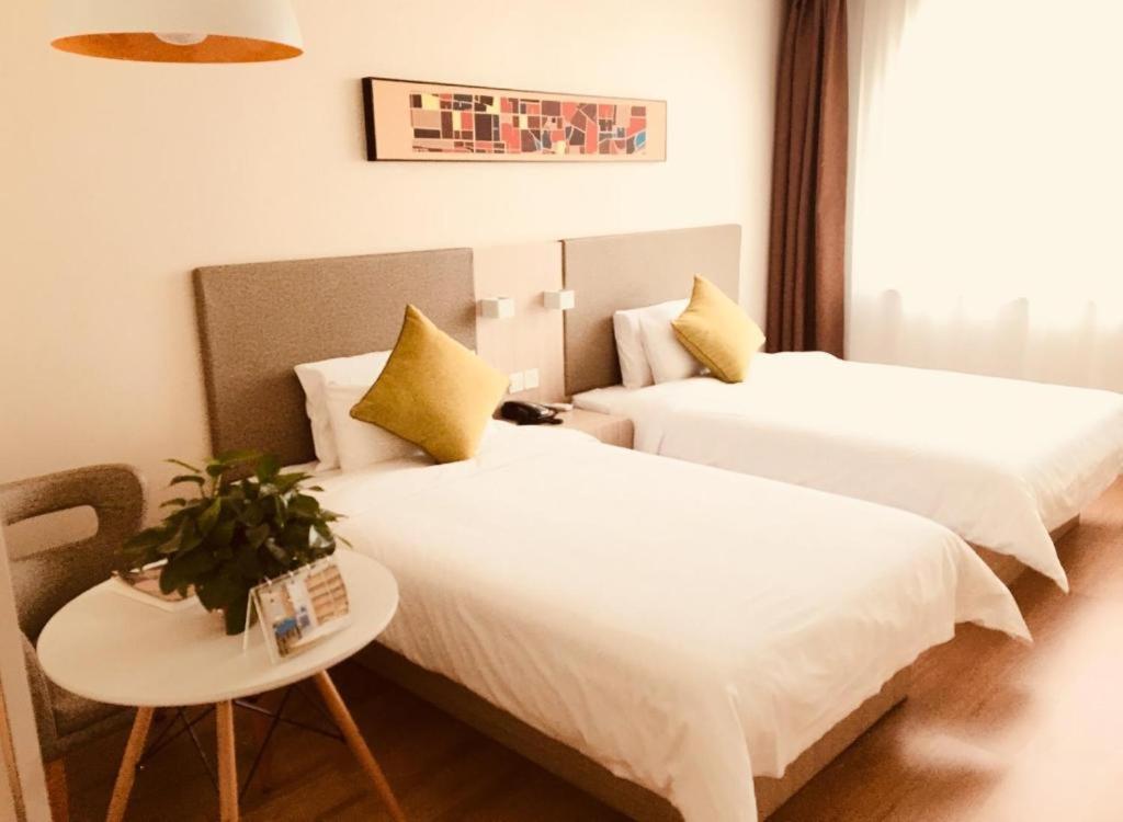 Hanting Hotel Shuozhou Minfu Dong Street Exterior foto
