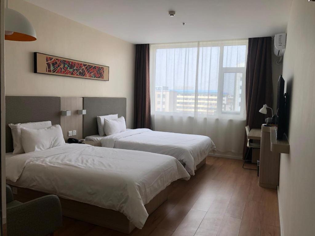 Hanting Hotel Shuozhou Minfu Dong Street Exterior foto